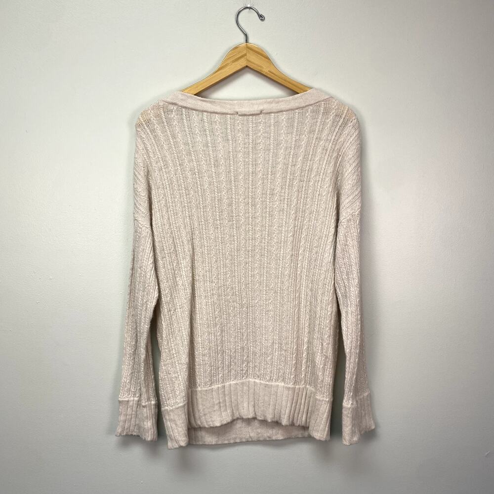 Eberjey Elsa Long Sleeve Top in Truffled Rose Medium - Picture 6 of 6